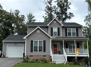 Just Listed- 1640 sq ft 4 BR, 2 1/2 bath with attached garage. 315 Shelton Place Aylett VA 23009 $379,000.